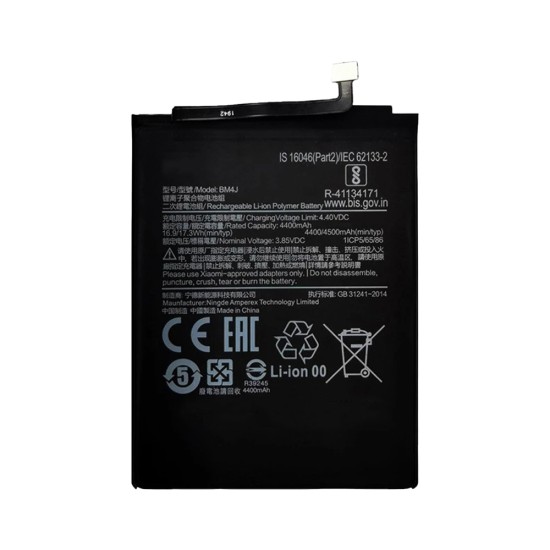 Battery BM4J for Xiaomi Redmi Note 8 Pro M1906G7G 4400mAh